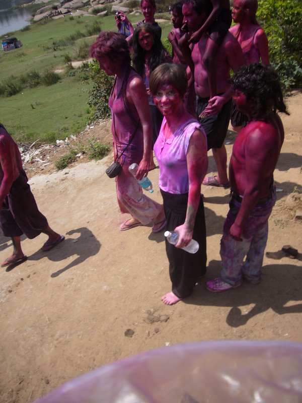 India 2010 - Hampi - Virupapur Gaddi - Holi Festival